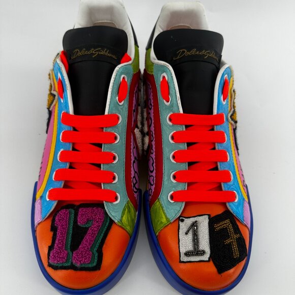 Dolce & Gabbana Portofino Sneakers by Emis Killa 1 Donna,  in Multi - Picture 3 of 9
